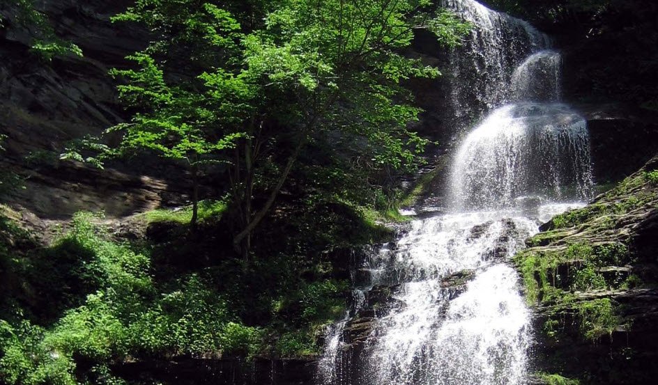 Cathedral Falls, West Virginia, USA